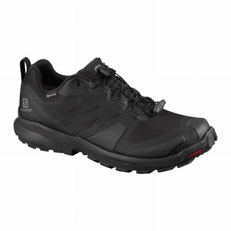 Salomon XA ROGG GTX W - Womens Trail Running Shoes - Black - NZ (15489-TCHN)